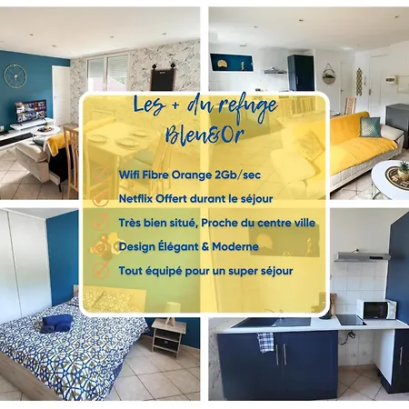 Le Refuge Bleu Et Or *