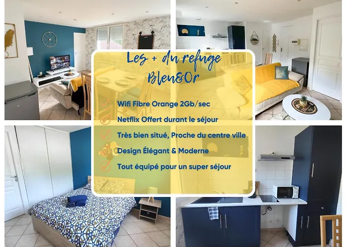 Le Refuge Bleu Et Or *